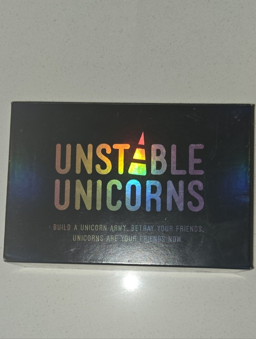 🦄✨ Unstable Unicorns - Black Box Kickstarter Limited Edition EUC 🌈🃏 2017